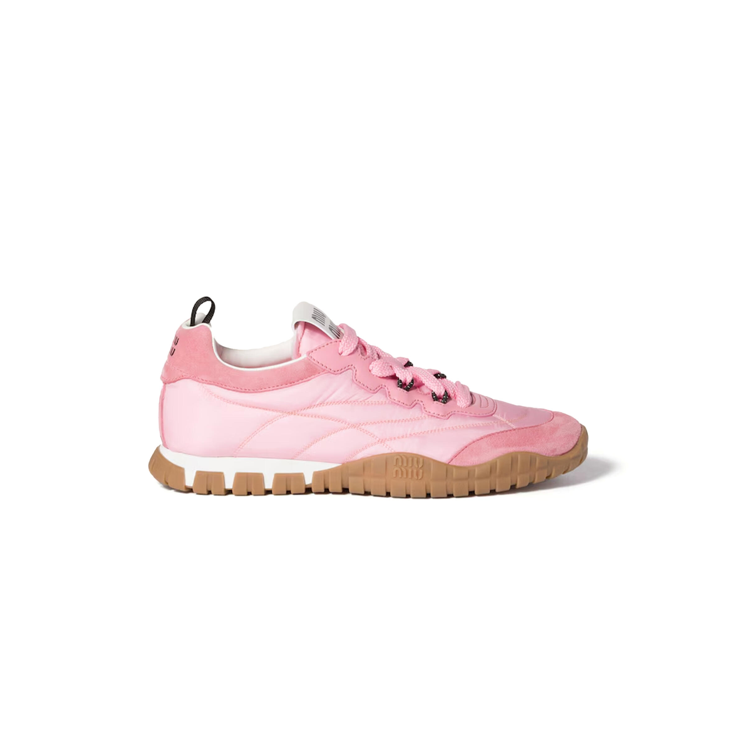 M1v M1v tyre technical fabric and suede sneakers 5e417e
